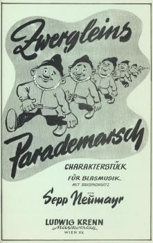 Zwergleins Parademarsch, Charakterstück